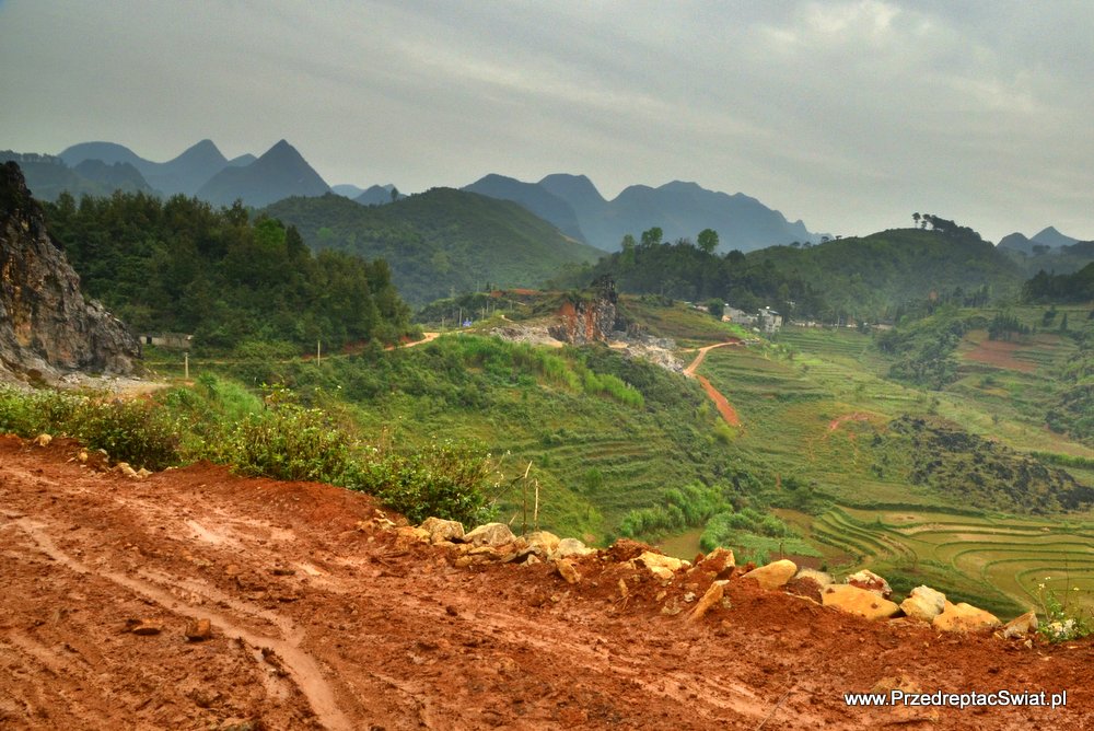 Góry w Wietnamie - Ha Giang