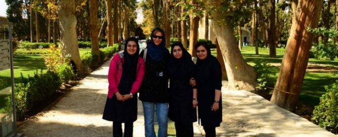 Iran zwiedzanie - Fin Garden