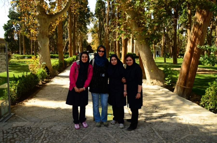 Iran zwiedzanie - Fin Garden