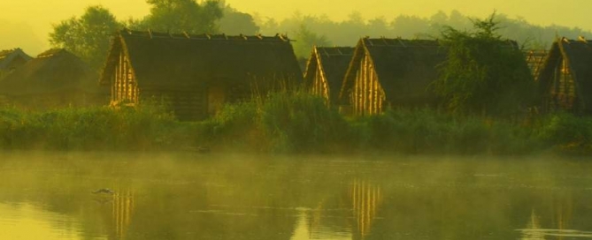 Wyspa Wolin o świcie