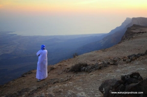 Oman na punkcie widokowym