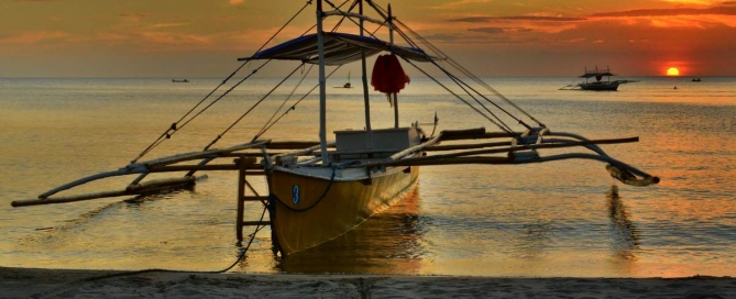 Plaża Sugar Beach na Filipinach