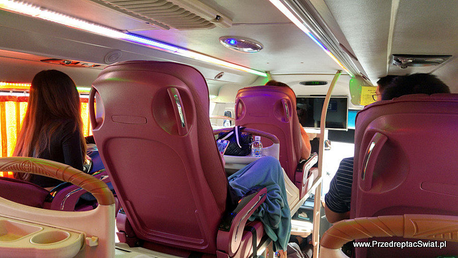 Autokar sypialny - sleeping bus - w Wietnamie