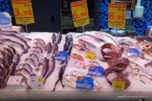 ceny w portugalii - ryby w markecie