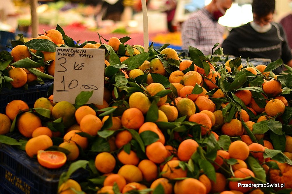 Aktualne ceny w Turcji - pomarańcze i mandarynki