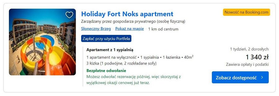 Ile kosztuje wynajęcie apartamentu nad morzem w Bułgarii?