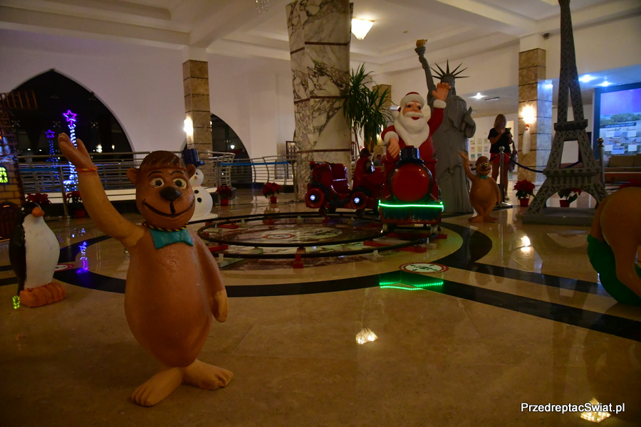 Polecany hotel w Marsa Alam w Egipcie - hotel Gorgonia. Recepcja w grudniu