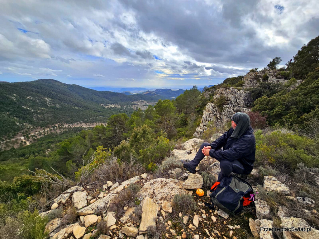 Góry w okolicy Alicante - Parque Natural del Maigmó - Xorret de Catí do Despenyador